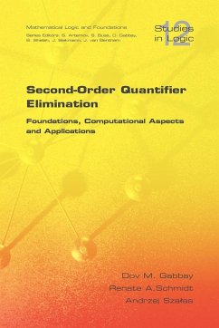 Second Order Quantifier Elimination - Gabbay, D. M.; Schmidt, R.; Szalas, A.