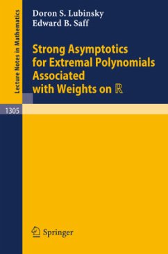 Strong Asymptotics for Extremal Polynomials Associated with Weights on R - Lubinsky, Doron S.;Saff, Edward B.