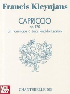 Kleynjans: Capriccio: Hommage a Luigi Legnani Op. 120 - Kleynjans, Francis