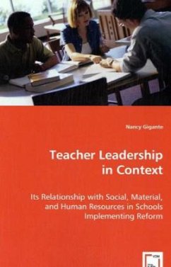 Teacher Leadership in Context - Gigante, Nancy