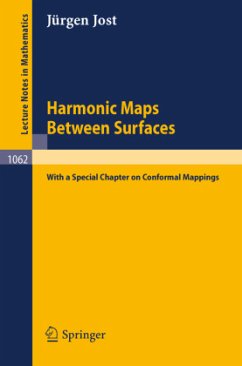 Harmonic Maps Between Surfaces - Jost, Jürgen