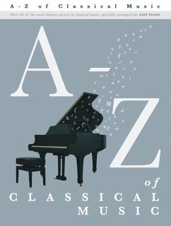 Cover The A-Z of Classical Music for easy piano