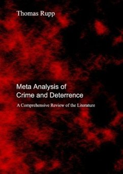 Meta Analysis of Crime and Deterrence - Rupp, Thomas