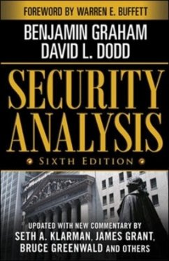 Security Analysis Sixth Edition - Dodd, David;Klarman, Seth;Graham, Benjamin