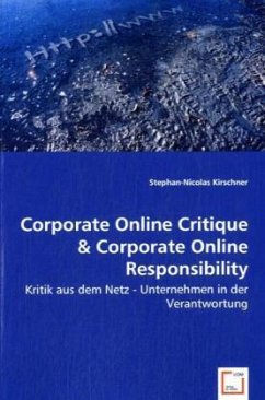 Corporate Online Critique & Corporate Online Responsibility - Kirschner, Stephan-Nicolas