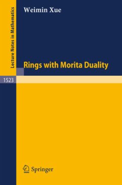 Rings with Morita Duality - Xue, Weimin