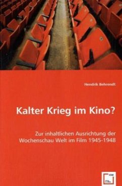 Kalter Krieg im Kino? - Behrendt, Hendrik