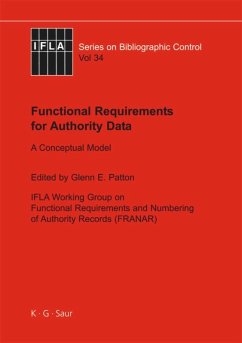 Functional Requirements for Authority Data - Patton, Glenn (Hrsg.)