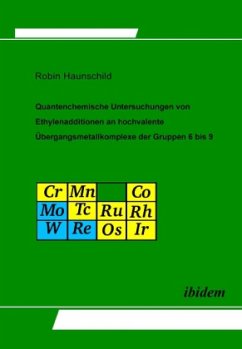 Quantenchemische Untersuchungen von Ethylenadditionen an hochvalente Übergangsmetallkomplexe der Gruppen 6 bis 9. Quantu - Haunschild, Robin