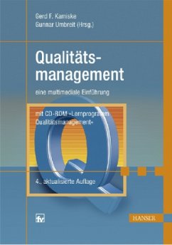 Cover Qualitätsmanagement, eine multimediale Einführung, m. CD-ROM