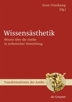 Wissensästhetik - Osterkamp, Ernst (Hrsg.)