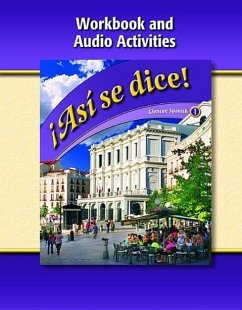 Asi Se Dice, Level 1, Workbook and Audio Activities - McGraw-Hill/Glencoe