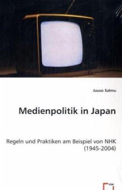 Medienpolitik in Japan - Salmu, Juuso