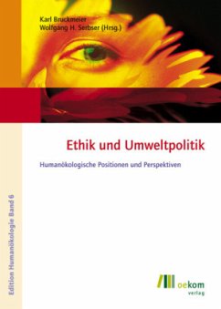 Cover Ethik und Umweltpolitik