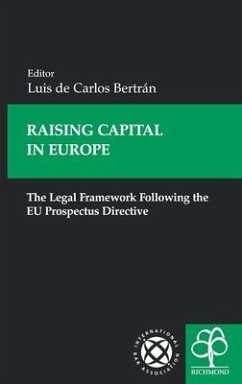 Raising Capital in Europe - Bertrán, Luis de Carlos (ed.)