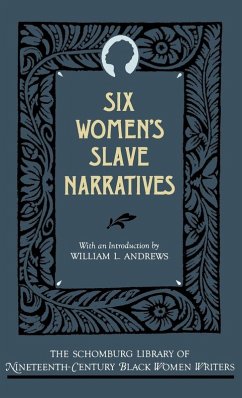 Cover Six Women's Slave Narratives