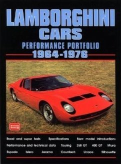 Lamborghini Cars 1964-1976 Performance Portfolio - Clarke, R M