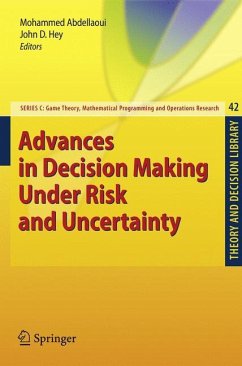Advances in Decision Making Under Risk and Uncertainty - Abdellaoui, Mohammed / Hey, John D. (eds.)