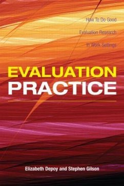 Evaluation Practice - Depoy, Elizabeth; Gilson, Stephen French