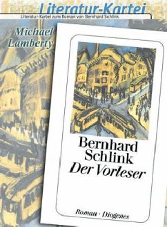 Bernhar Schlink 'Der Vorleser', Literatur-Kartei - Lamberty, Michael