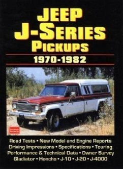 Jeep J-Series Pickups 1970-82 Performance Portfolio - Clarke, R M