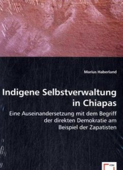 Indigene Selbstverwaltung in Chiapas - Haberland, Marius
