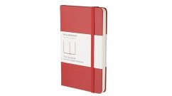 Moleskine Notizbuch blanko Pocket DIN A6 rot