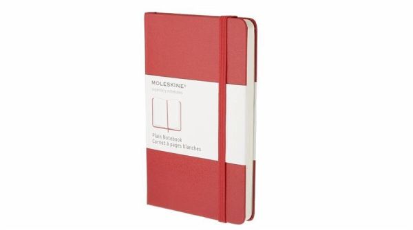 Moleskine Notizbuch blanko Pocket DIN A6 rot portofrei bei bücher.de  bestellen