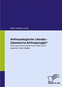 Anthropologische Literatur ¿ Literarische Anthropologie? - Gores, Nora V.