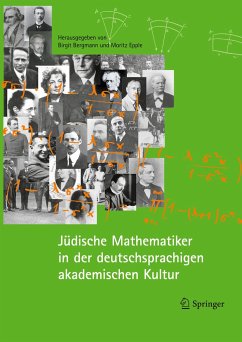 Jüdische Mathematiker in der deutschsprachigen akademischen Kultur - Bergmann, Birgit / Epple, Moritz (Hrsg.)