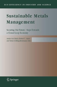 Sustainable Metals Management - Gleich, Arnim von / Ayres, Robert U. / Gößling-Reisemann, Stefan (eds.)