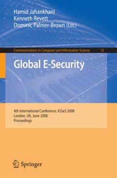 Global E-Security - Jahankhani, Hamid / Revett, Kenneth / Palmer-Brown, Dominic (eds.)