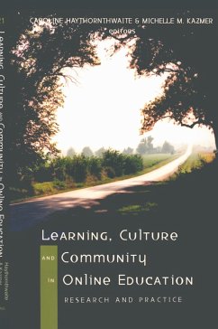 Cover Learning, Culture and Community in Online Education
