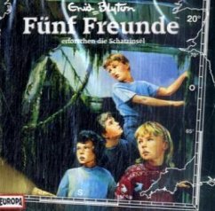 Fünf Freunde erforschen die Schatzinsel / Fünf Freunde Bd.20 (1 Audio-CD) - Blyton, Enid