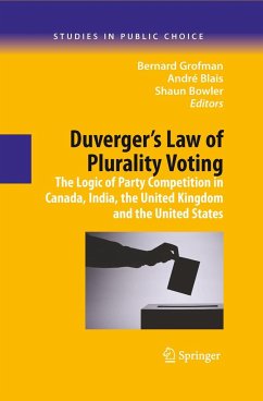 Duverger's Law of Plurality Voting - Grofman, Bernard / Blais, André / Bowler, Shaun (eds.)