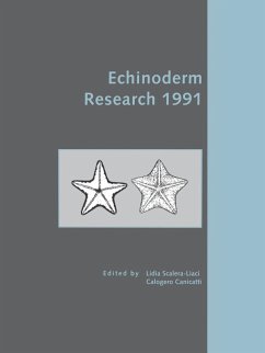 Cover Echinoderm Research 1991