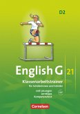 English G 21. Ausgabe D 2. Klassenarbeitstrainer mit Lösungen und Audios online