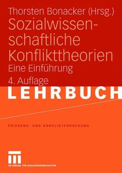 Sozialwissenschaftliche Konflikttheorien - Bonacker, Thorsten (Hrsg.)