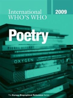 International Who's Who in Poetry 2009 - Europa Publications