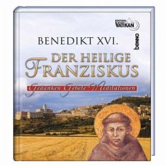 Der Heilige Franziskus, m. Tau-Kreuz - Benedikt XVI.
