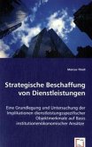 Strategische Beschaffung von Dienstleistungen