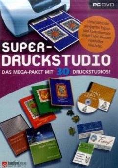 Cover Super-Druckstudio - Das Mega-Paket mit 30 Druckstudios, DVD-ROM