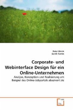 Corporate- und Webinterface Design für ein Online-Unternehmen - Ulrich, Peter;Tamm, Gerrit