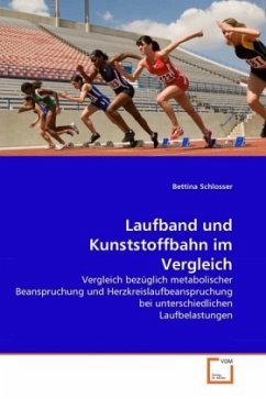 Laufband und Kunststoffbahn im Vergleich - Schlosser, Bettina