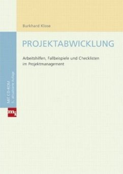 Projektabwicklung - Klose, Burkhard