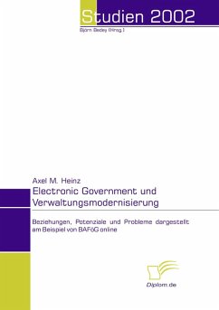 Cover Electronic Government und Verwaltungsmodernisierung