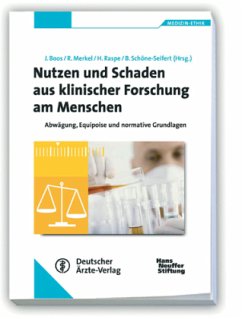 Cover Nutzen und Schaden aus klinischer Forschung am Menschen