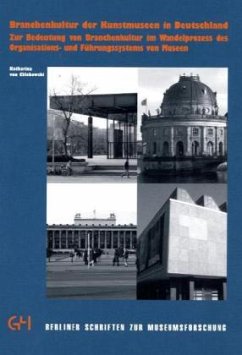 Cover Branchenkultur der Kunstmuseen in Deutschland