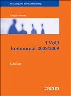 Cover TVöD kommunal 2008/2009