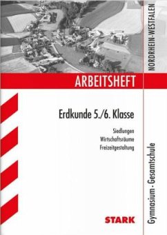Cover Arbeitsheft Erdkunde 5./6. Klasse, Gymnasium / Gesamtschule Nordrhein-Westfalen